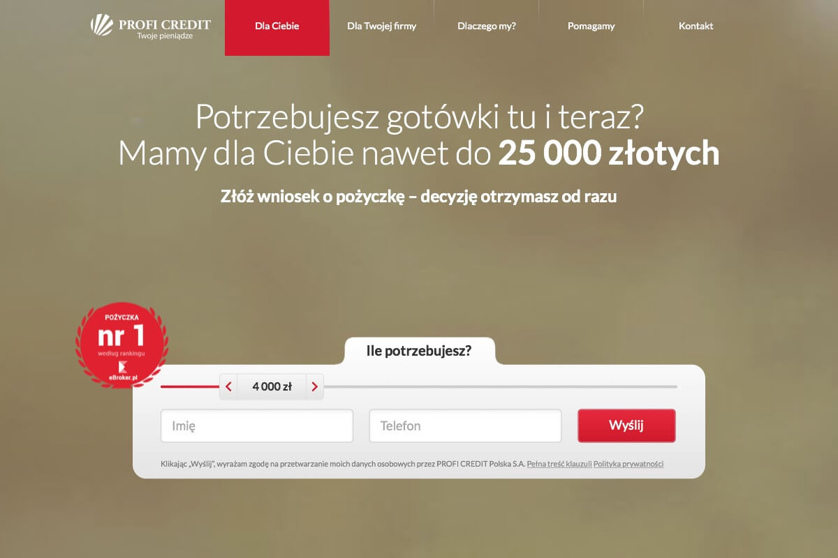 www.proficredit.pl