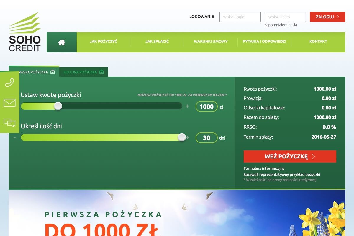 www.sohocredit.pl